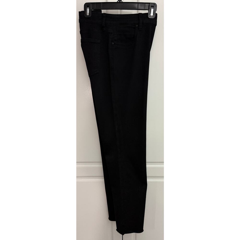 Kut from the Kloth Kelsey Mid-Rise Ankle Flare Black Jeans Size 8